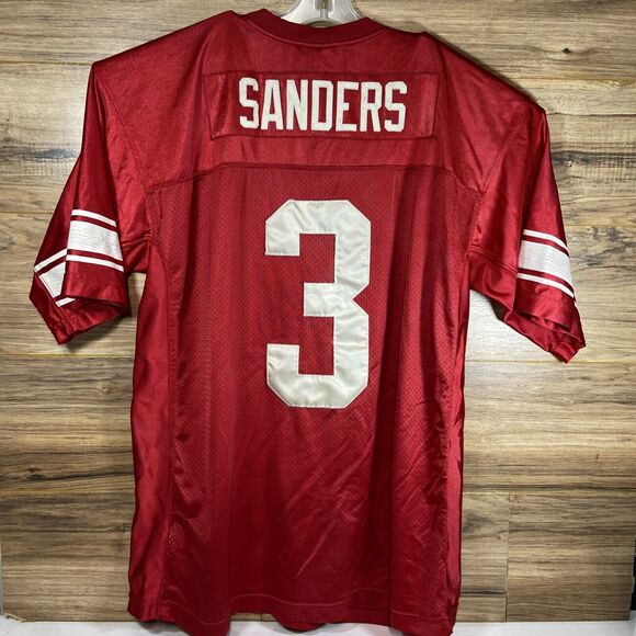 Vintage Barry Sanders Team Nike High School Jersey Size 2XL Authentic - Picture 10 of 12